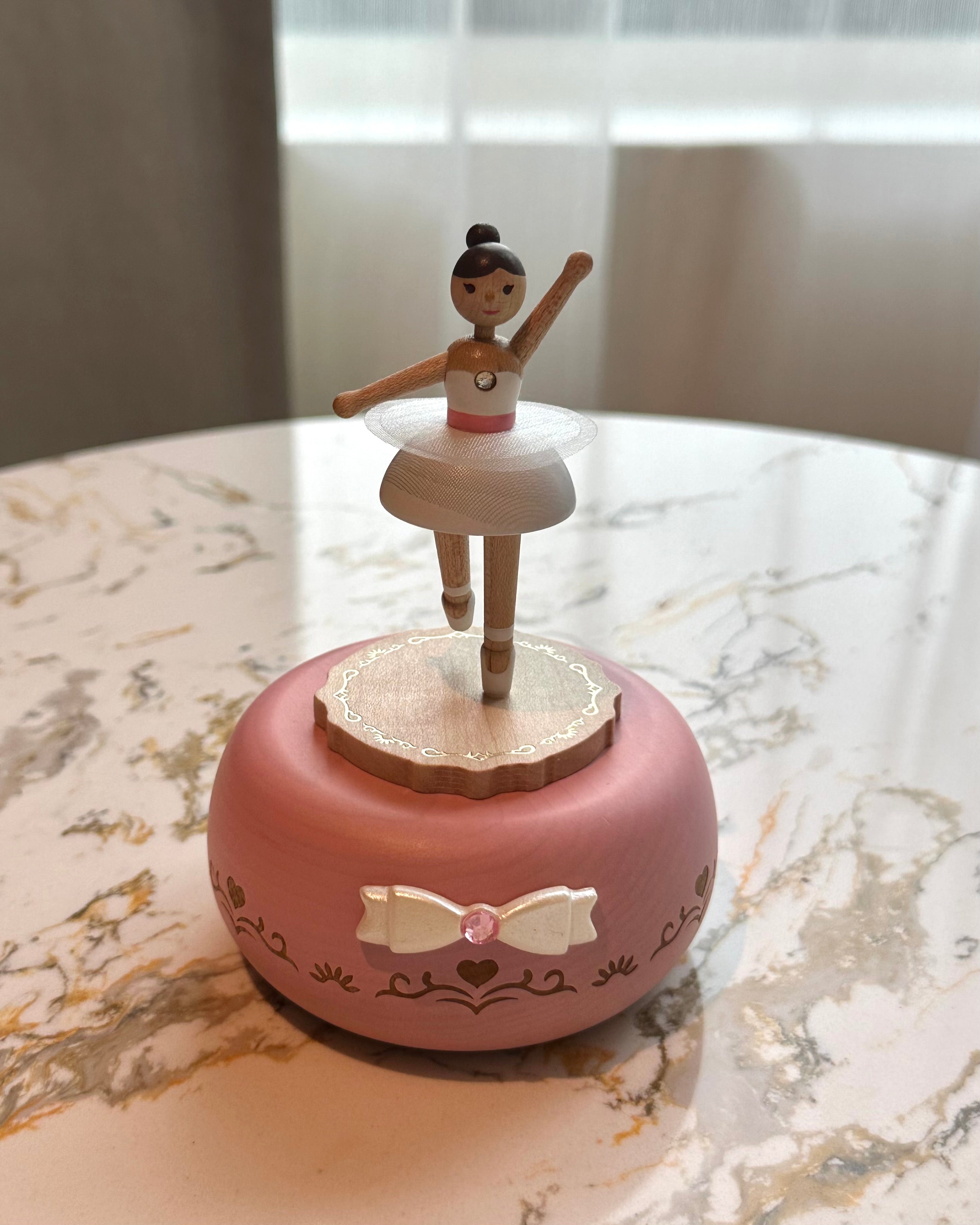 Ballet Girl Wooden Music Box