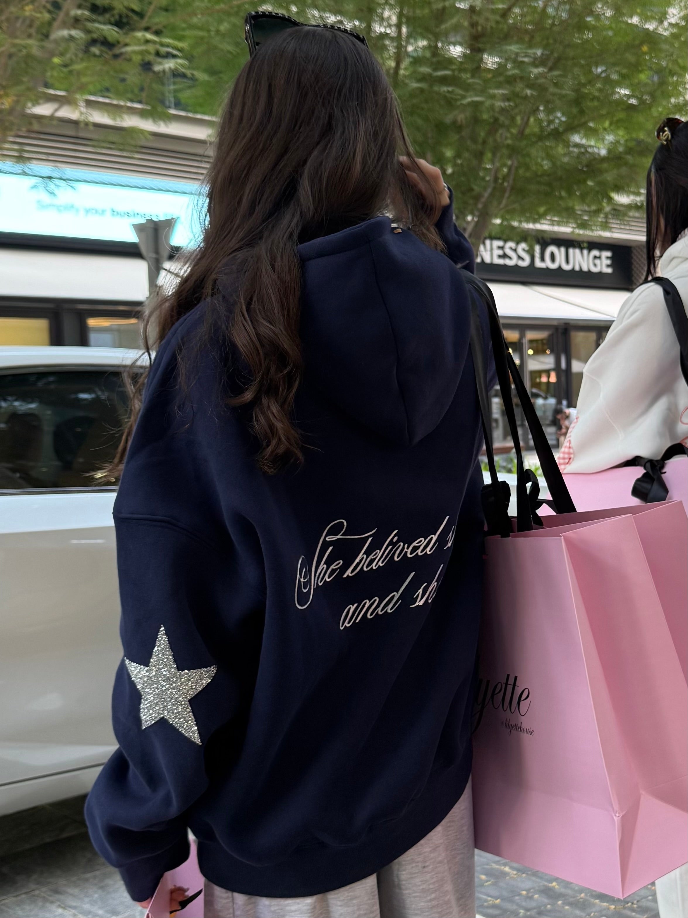 Star girl hoodie