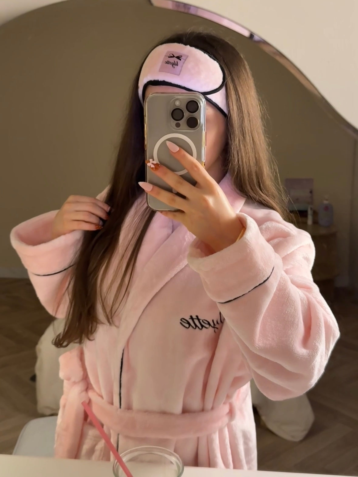 Lilyette Signature Robe & Headband Set