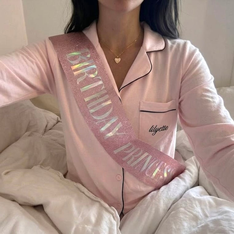 Birthday Princess Sash
