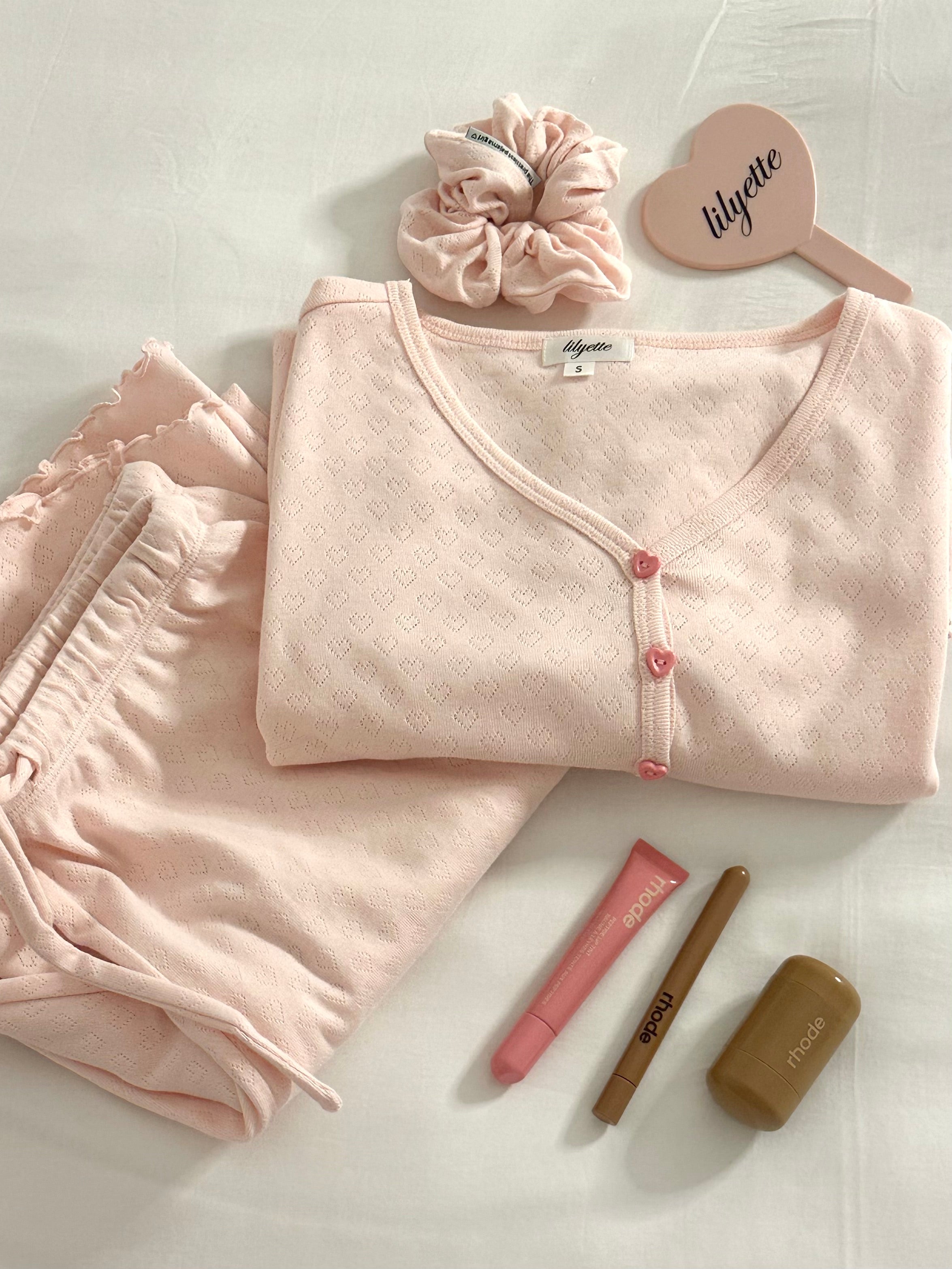 Sweetheart blush set